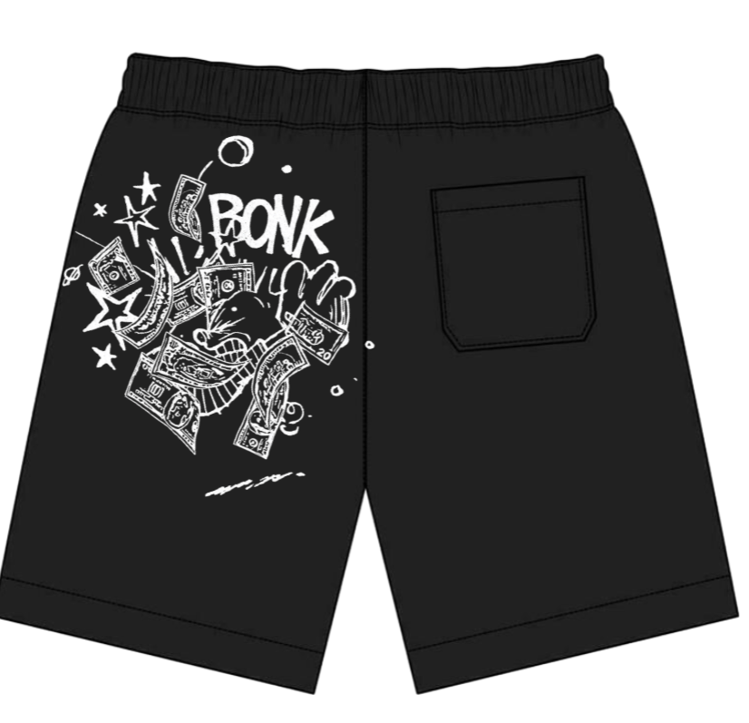 DroppedBlues Oversized Cotton Shorts